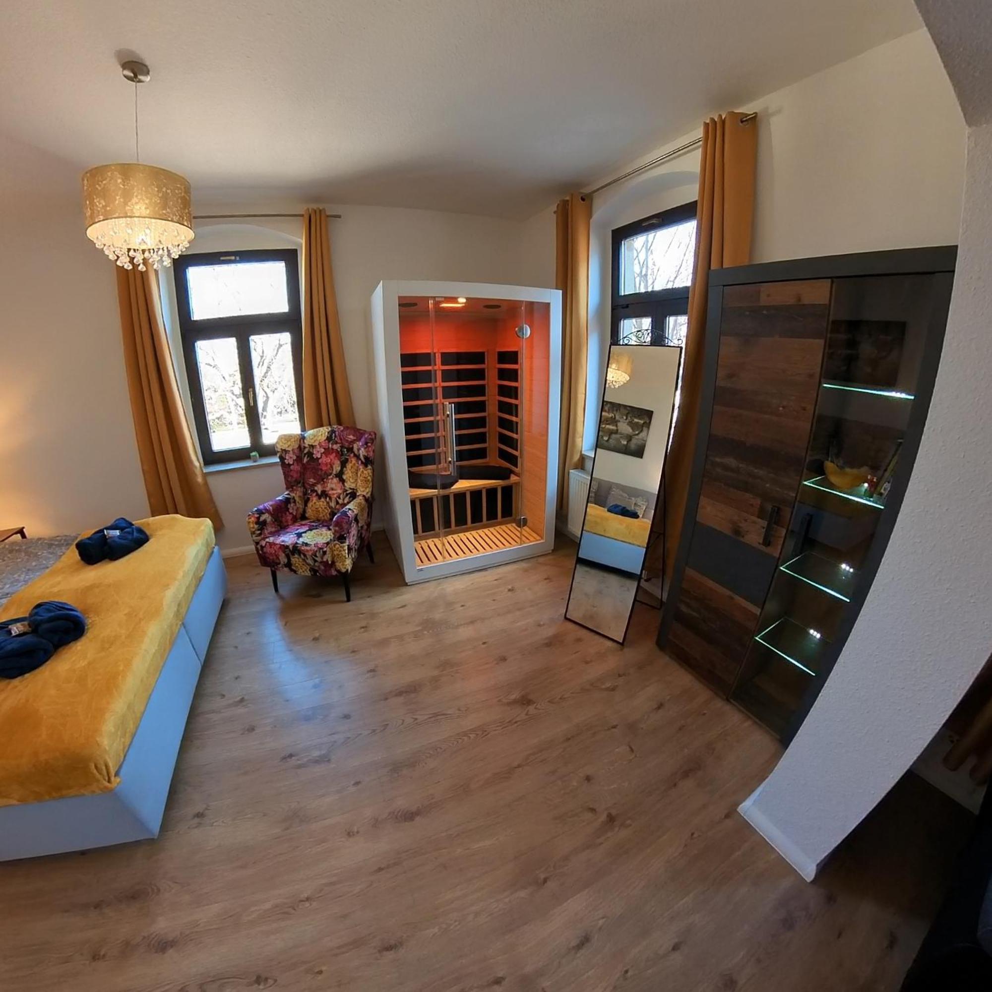 Federtraum Mit Sauna Sehr Gemuetlich, Neu Dresde Extérieur photo